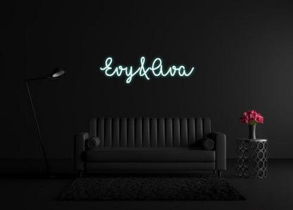 CREATE YOUR OWN CUSTOM NEON Evy&Ava