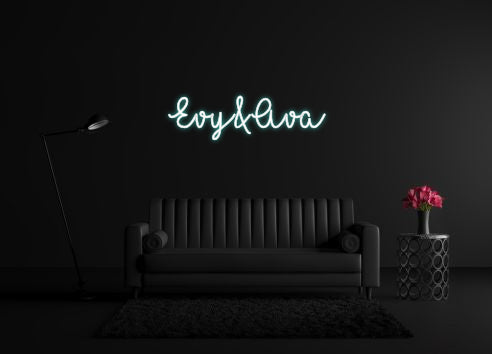 CREATE YOUR OWN CUSTOM NEON Evy&Ava