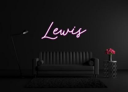 CREATE YOUR OWN CUSTOM NEON Lewis