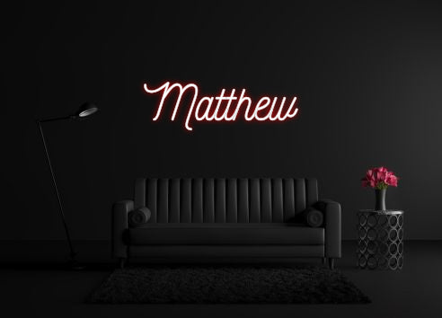 CREATE YOUR OWN CUSTOM NEON Matthew