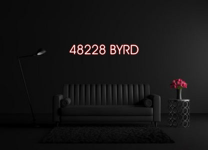 CREATE YOUR OWN CUSTOM NEON 48228 BYRD