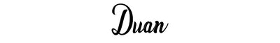 Custom Sign: Duan