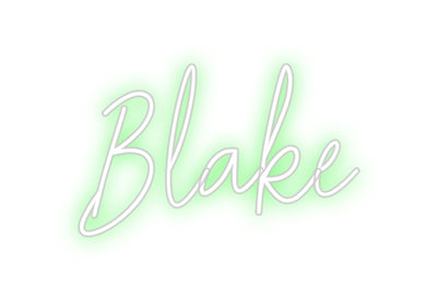 CREATE YOUR OWN CUSTOM NEON Blake