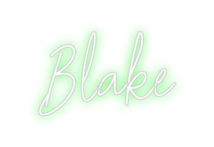CREATE YOUR OWN CUSTOM NEON Blake