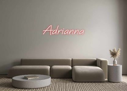 CREATE YOUR OWN CUSTOM NEON Adrianna