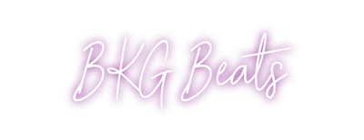 CREATE YOUR OWN CUSTOM NEON BKG Beats