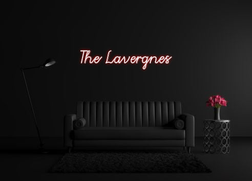 CREATE YOUR OWN CUSTOM NEON The Lavergnes