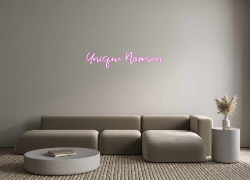CREATE YOUR OWN CUSTOM NEON  Unique  Norman