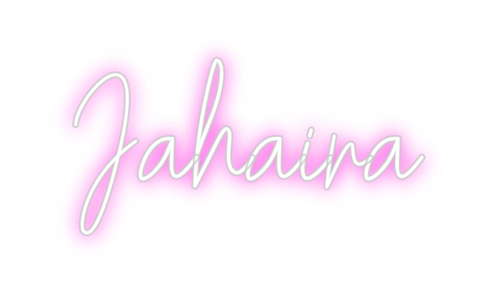 CREATE YOUR OWN CUSTOM NEON Jahaira