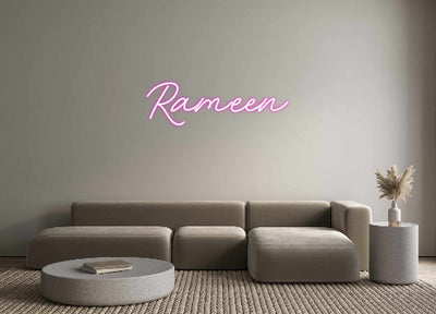 CREATE YOUR OWN CUSTOM NEON Rameen