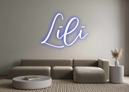 CREATE YOUR OWN CUSTOM NEON Lili