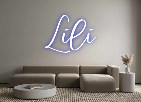 CREATE YOUR OWN CUSTOM NEON Lili