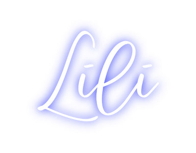 CREATE YOUR OWN CUSTOM NEON Lili