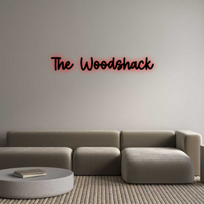 Custom Sign: The Woodshack