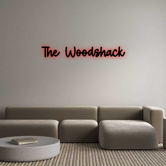 Custom Sign: The Woodshack