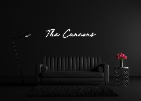 CREATE YOUR OWN CUSTOM NEON The Cannons