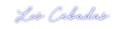 CREATE YOUR OWN CUSTOM NEON Los Cebadas