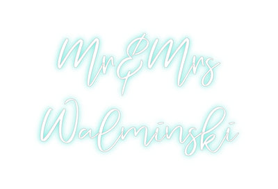 CREATE YOUR OWN CUSTOM NEON Mr&Mrs
Walmi...