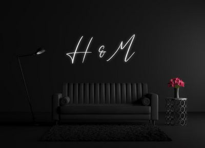 CREATE YOUR OWN CUSTOM NEON H & M