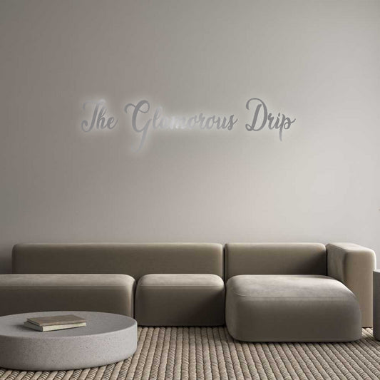 Custom Sign: The Glamorous...