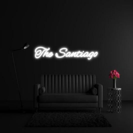 CREATE YOUR OWN WEDDING NEON SIGN The Santiago