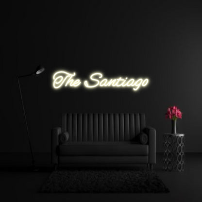 CREATE YOUR OWN WEDDING NEON SIGN The Santiago