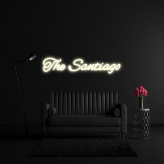 CREATE YOUR OWN WEDDING NEON SIGN The Santiago
