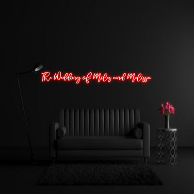 CREATE YOUR OWN WEDDING NEON SIGN The Wedding o...