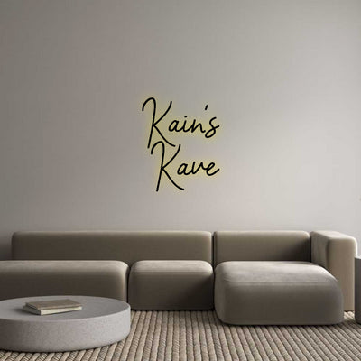 Custom Sign: Kain's
Kave