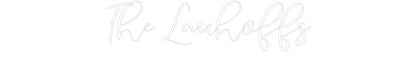CREATE YOUR OWN WEDDING NEON SIGN The Lauhoffs