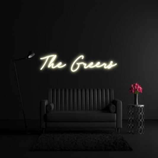 CREATE YOUR OWN WEDDING NEON SIGN The Greers