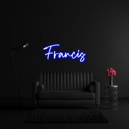 CREATE YOUR OWN WEDDING NEON SIGN 
Francis