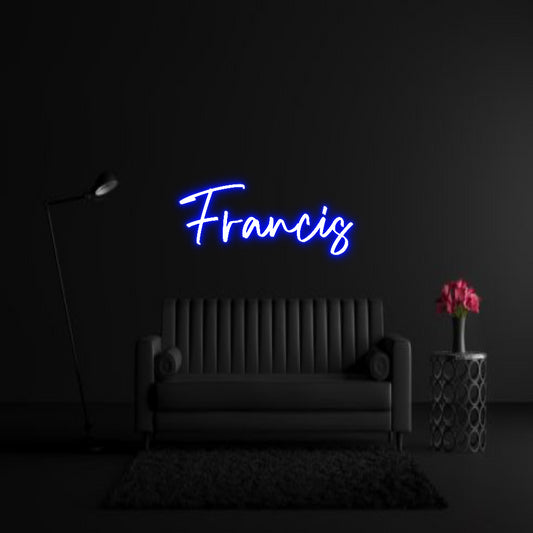 CREATE YOUR OWN WEDDING NEON SIGN 
Francis