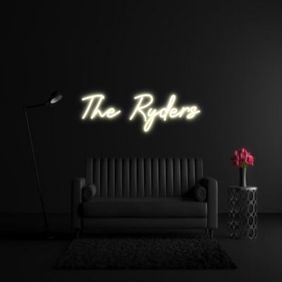 CREATE YOUR OWN WEDDING NEON SIGN The Ryders