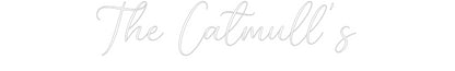 CREATE YOUR OWN WEDDING NEON SIGN The Catmull's
