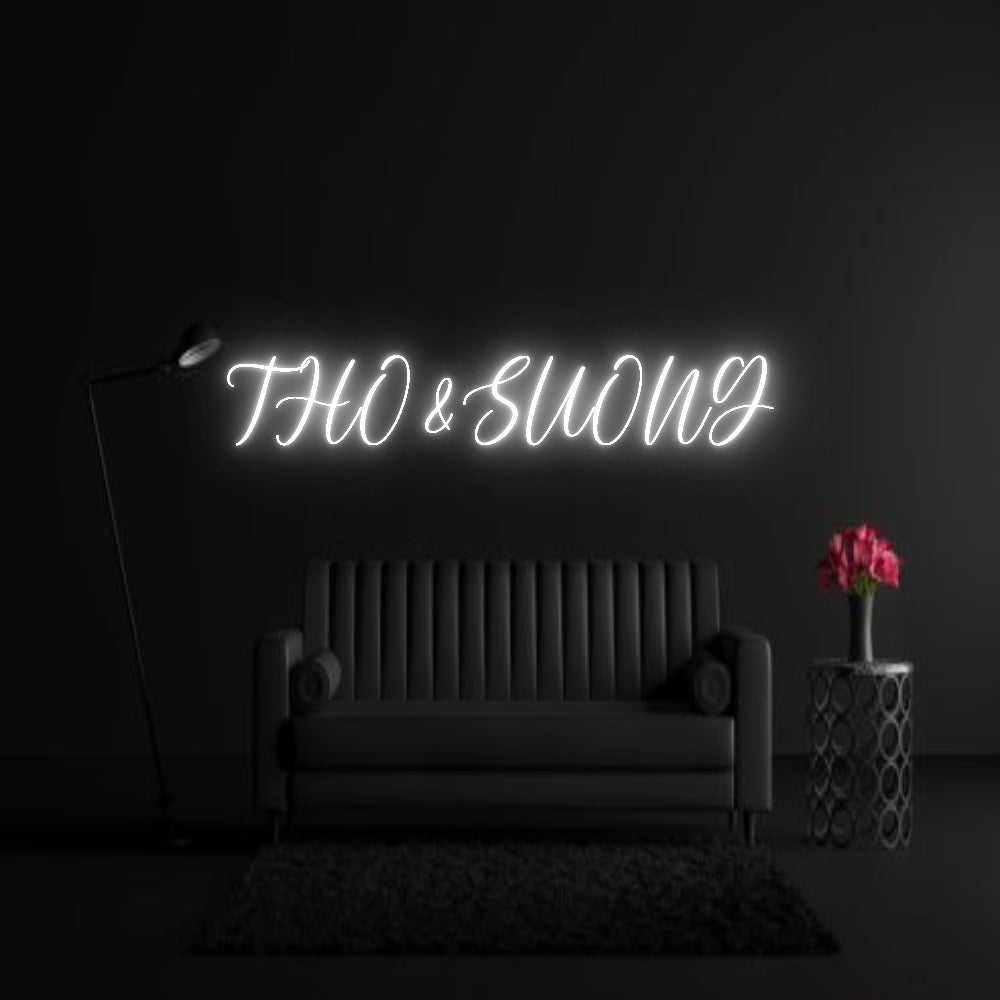 CREATE YOUR OWN WEDDING NEON SIGN THO&SUONG