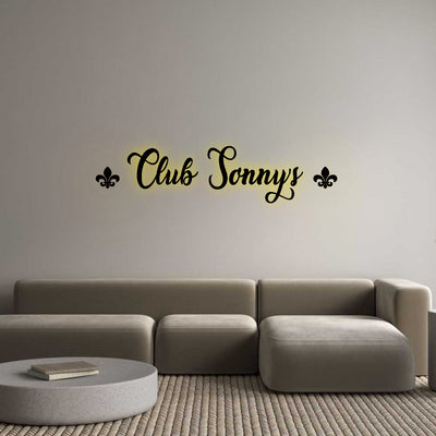 Custom Sign: ⚜️ Club Sonny...