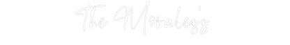CREATE YOUR OWN WEDDING NEON SIGN The Morales's