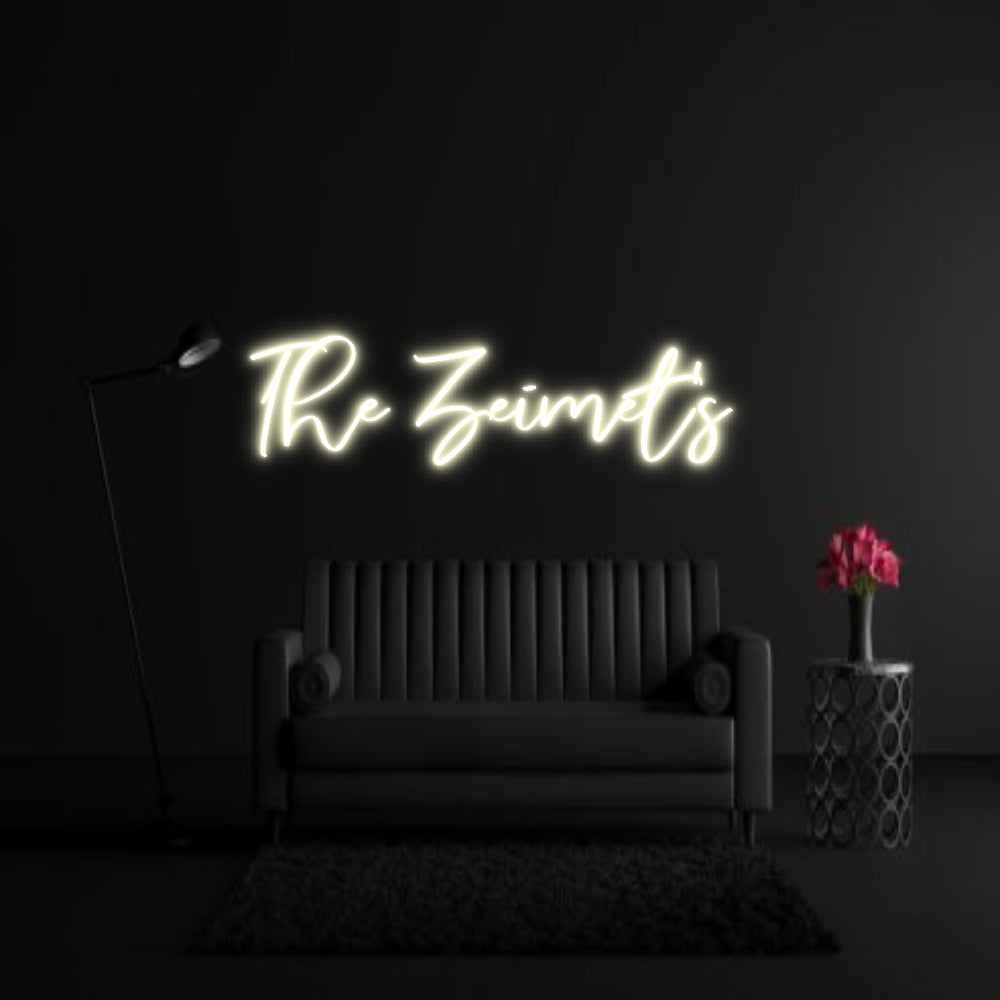 CREATE YOUR OWN WEDDING NEON SIGN The Zeimet’s