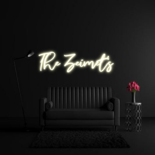 CREATE YOUR OWN WEDDING NEON SIGN The Zeimet’s