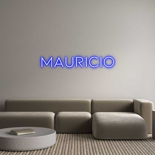 CREATE YOUR OWN CUSTOM NEON Mauricio