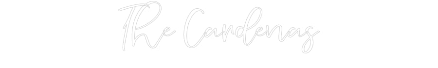 CREATE YOUR OWN WEDDING NEON SIGN The Cardenas