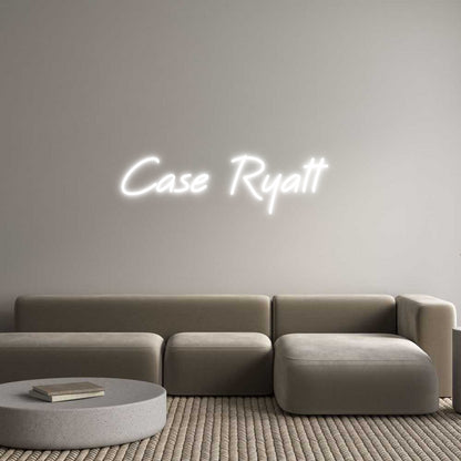 CREATE YOUR OWN CUSTOM NEON Case Ryatt