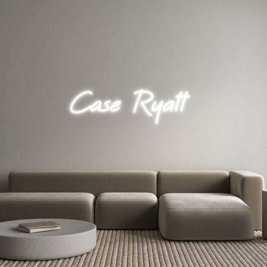 CREATE YOUR OWN CUSTOM NEON Case Ryatt