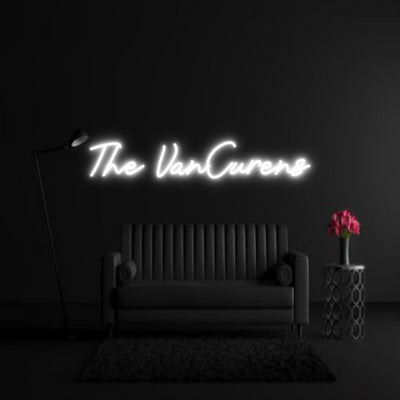 CREATE YOUR OWN WEDDING NEON SIGN The VanCurens