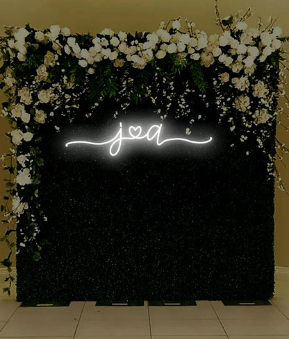 Custom Wedding Neon Sign, Last Name Neon Sign Custom Wall Decor, Neon Sign Wedding Backdrop, Wedding Neon Light Personalized Gifts, Led Sign Engagement Decor ,Neon Light Wall Sign