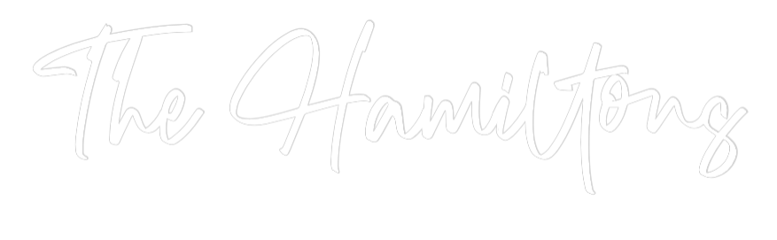 CREATE YOUR OWN WEDDING NEON SIGN The Hamiltons