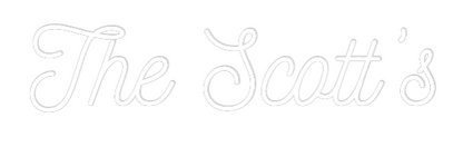 CREATE YOUR OWN WEDDING NEON SIGN The Scott’s