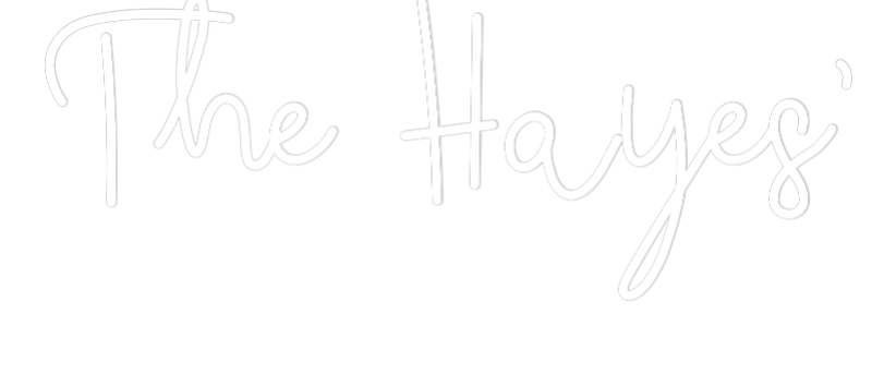 CREATE YOUR OWN WEDDING NEON SIGN The Hayes’