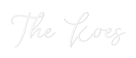 CREATE YOUR OWN WEDDING NEON SIGN The Koes